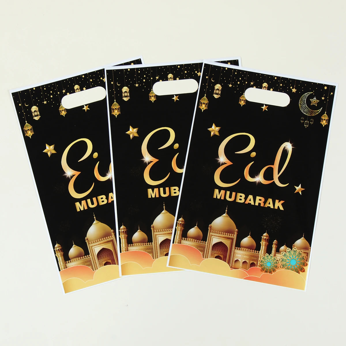2025 Eid Mubarak Candy Bags - Ramadan Gift Bags for Cookies and Party Decorations