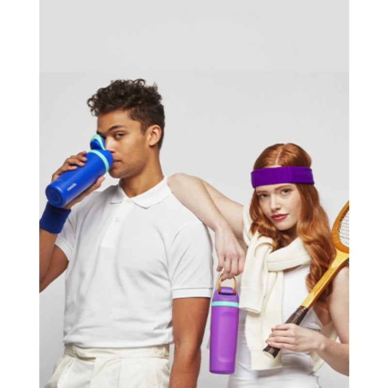 Insulated Stainless Steel Water Bottle with Straw | Perfect for Sports & Travel