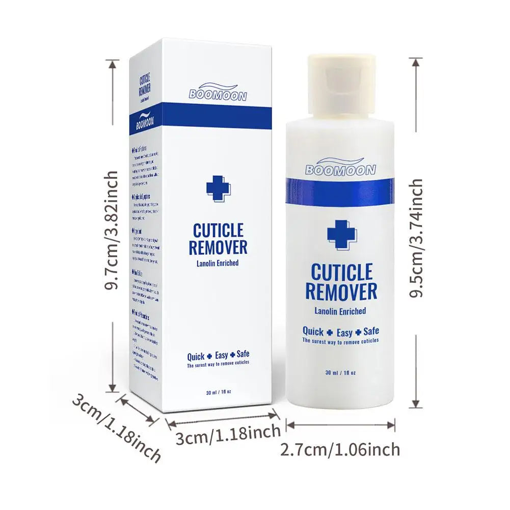 30ml Cuticle Remover Gel – Moisturizing Lanolin Enriched Nail & Toe Care