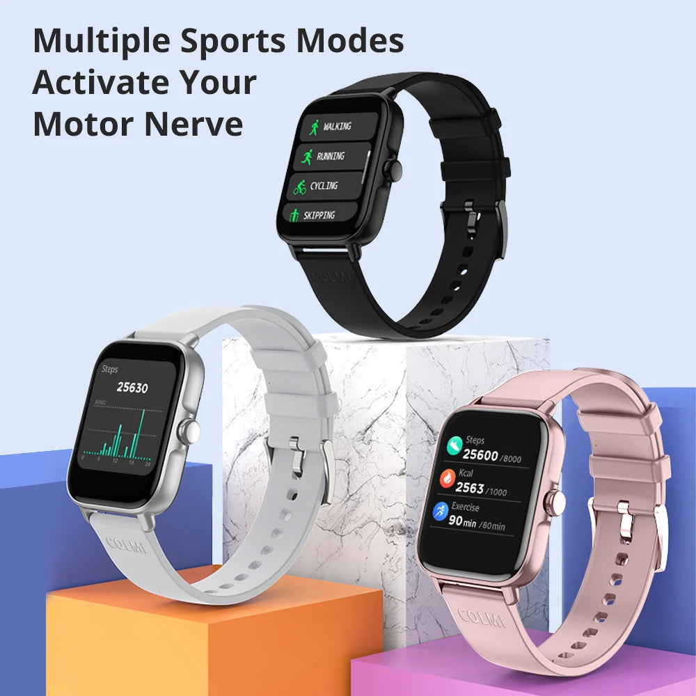COLMI P28 Plus 2023 Smart Watch – 1.9" HD, IP68 Waterproof, Bluetooth Calling, Fitness Tracker for Android & iOS