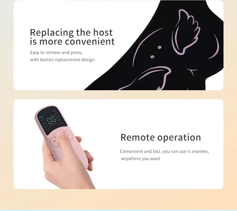 Electric Ems Butt Muscle Stimulator – Usb Rechargeable Hips Trainer For Buttock Lifting, Fat Burning & Body Toning