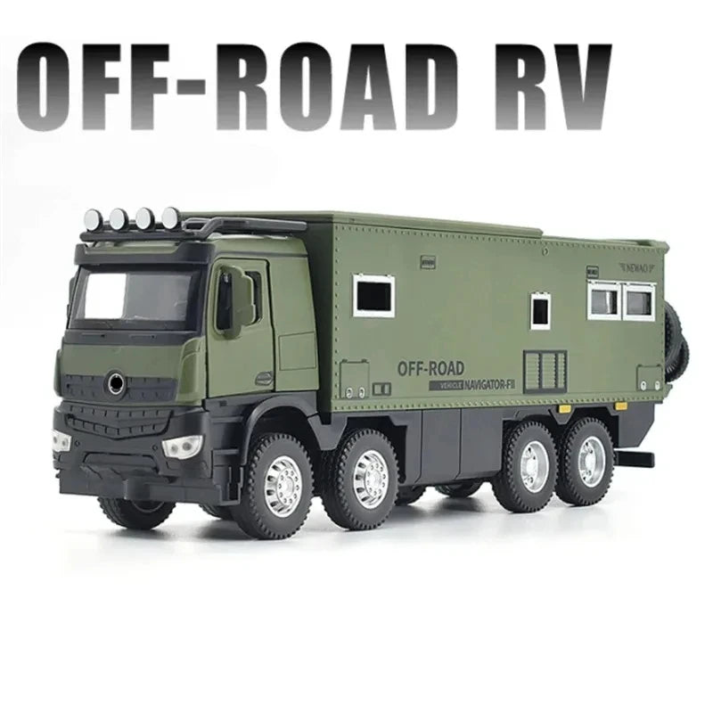 1:32 Mercedes Benz Nomadism RV Toy Car – Alloy Diecast Model with Sound & Light