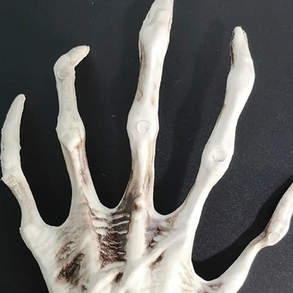 Realistic Life-Size Halloween Skeleton Hand – Spooky Haunted House Decor, Zombie Prop