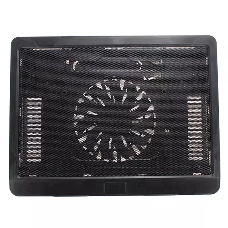 N19 Universal Laptop Cooling Pad - 10/12/14 Inch Radiator with Luminous Fan