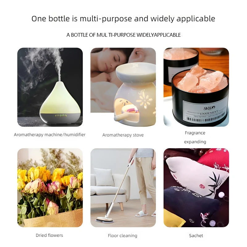18 Fragrance Essential Oils Set - 10ml for Diffusers & Humidifiers