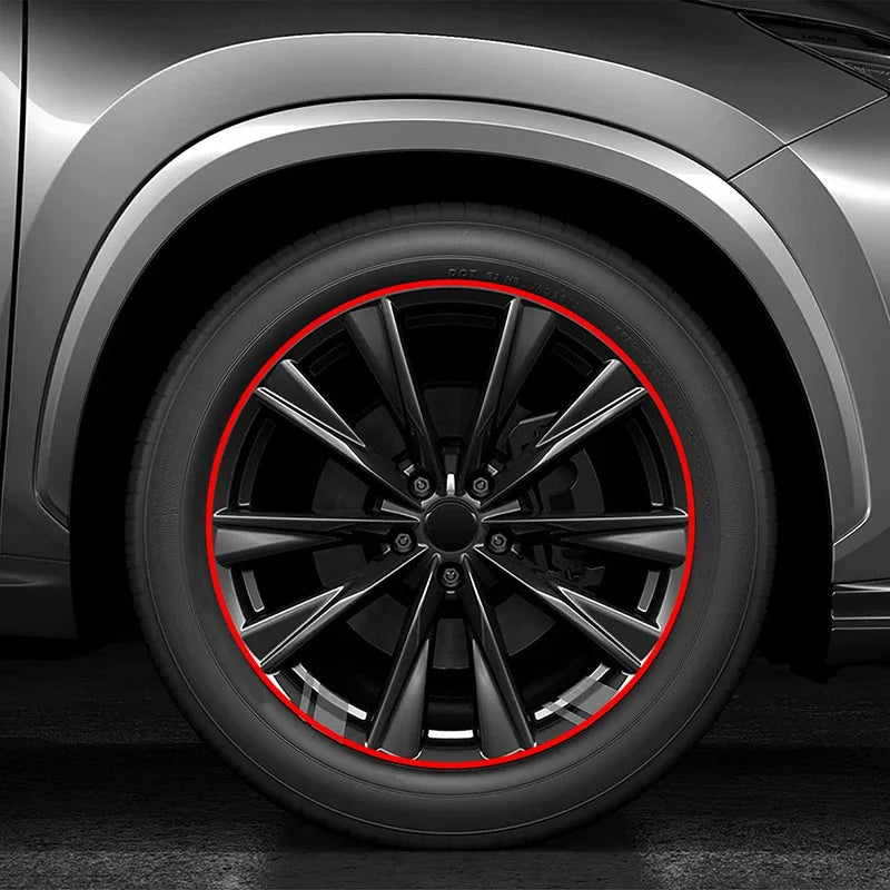 Universal Car Rim Protector Strip – 8m Wheel Edge Protection Sticker