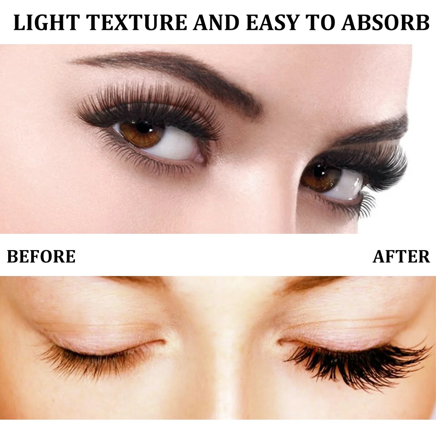 Eyelash Growth Serum Set – Natural Lash Thickening & Repair (3pcs)