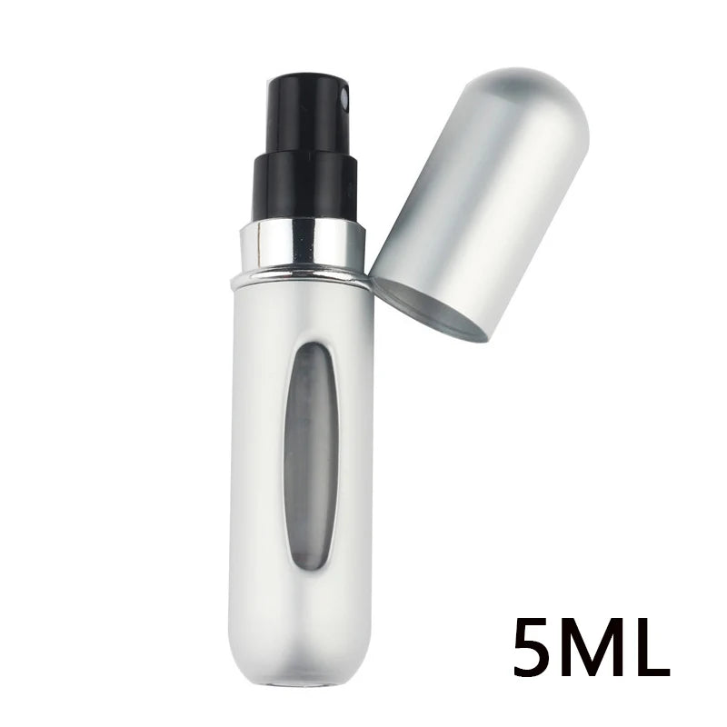 5ml Refillable Travel Perfume Spray Bottle – Bottom Charge, Portable & Eco-Friendly