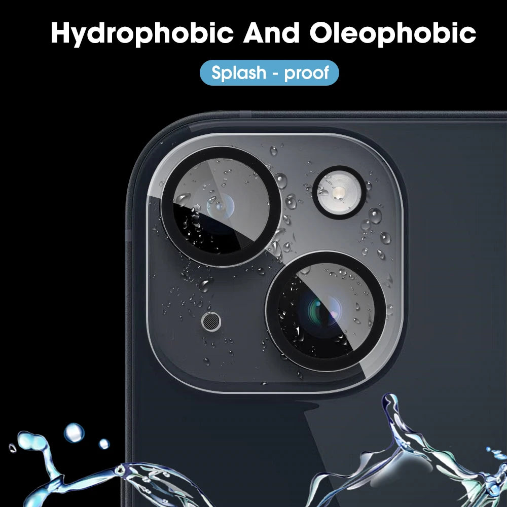 HD Camera Lens Tempered Glass Protector for iPhone 13/14/15/16 Pro Max - Anti-Scratch & Full Coverage