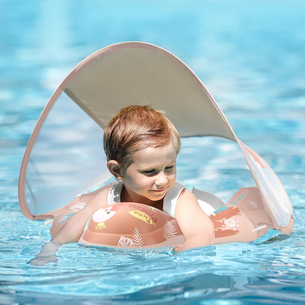 Upgraded Baby Swimming Float – Inflatable Infant Swim Ring for Toddlers & Kids