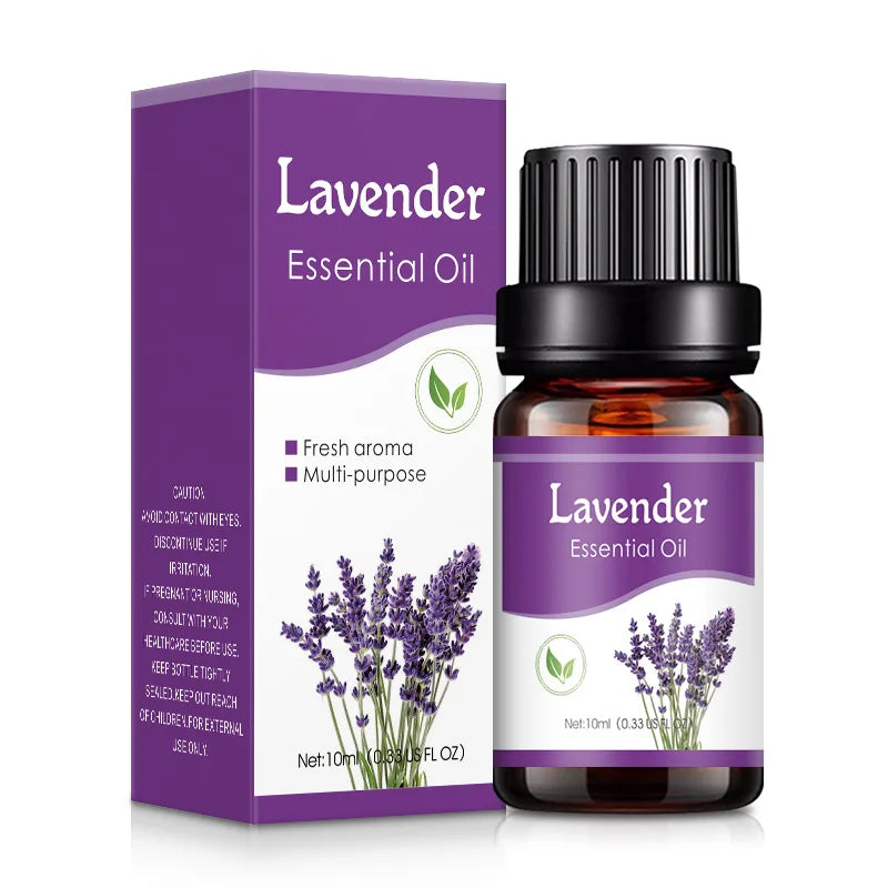 18 Fragrance Essential Oils Set - 10ml for Diffusers & Humidifiers