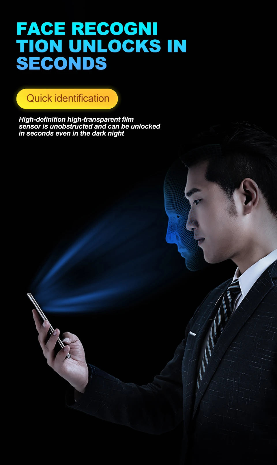 2 Pcs Ceramic Screen Protector for iPhone 16/15/14/13/12 Pro Max - Flexible & High-Clear