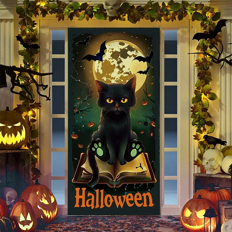 200cm Halloween Vampire Banner – Horror Party Background & Decor Supplies
