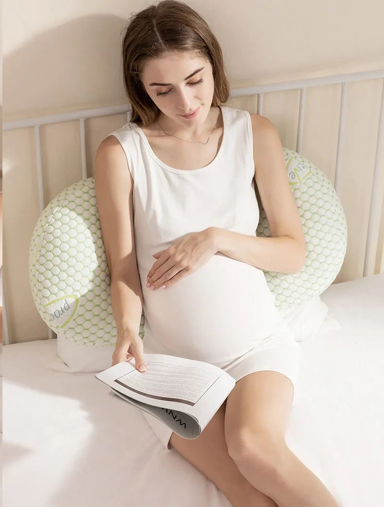 PANGDUBE Multifunctional Pregnancy & Maternity Pillow – Sleeping, Breastfeeding, Full-Body Support