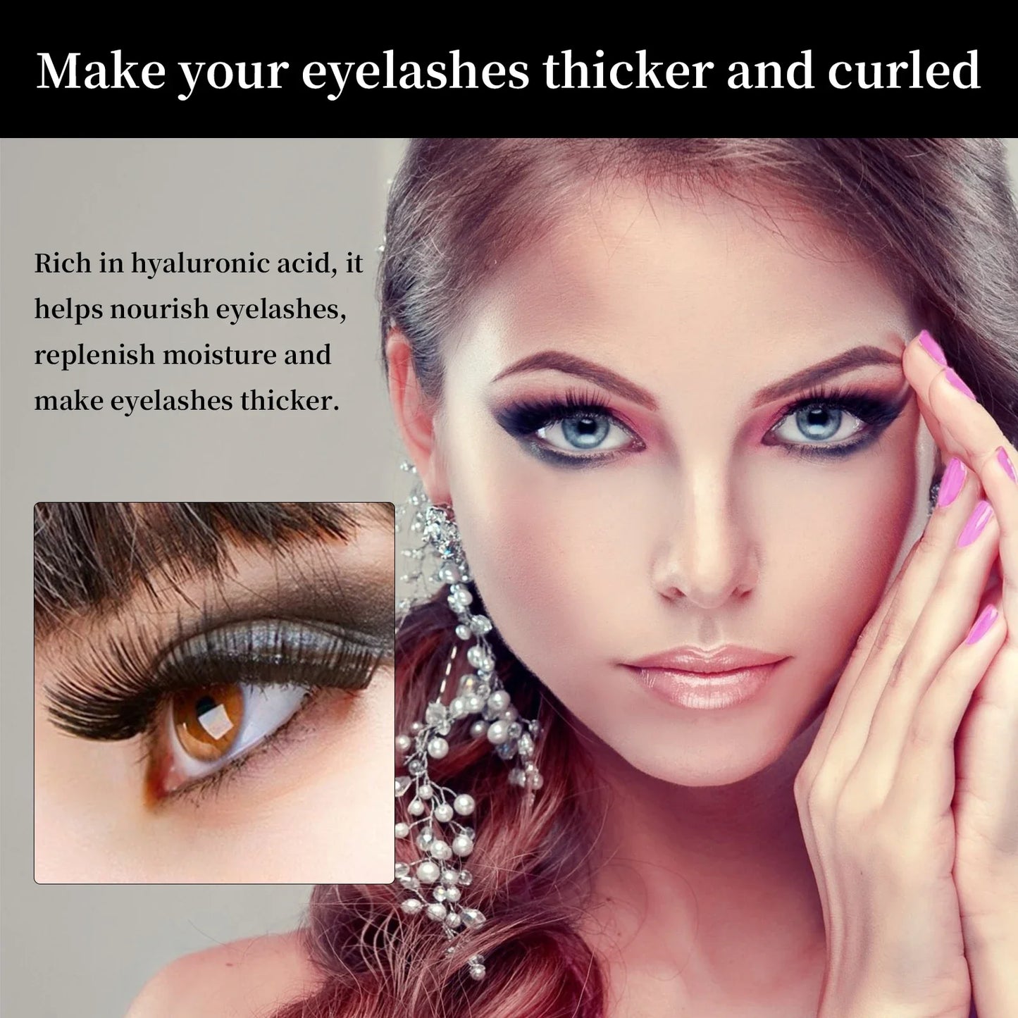 Eyelash Growth Serum Set – Natural Lash Thickening & Repair (3pcs)