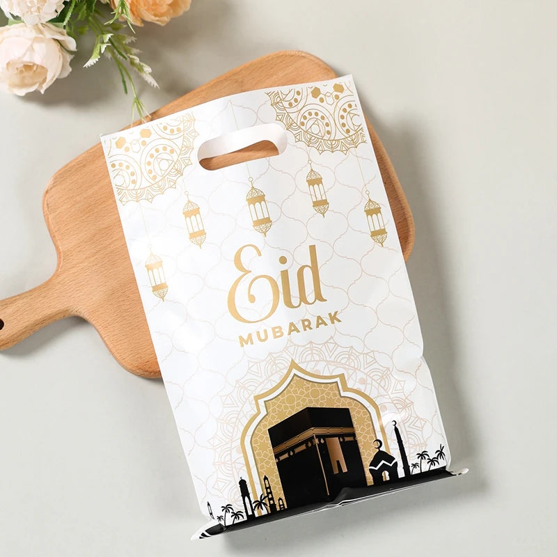 2025 Eid Mubarak Candy Bags - Ramadan Gift Bags for Cookies and Party Decorations