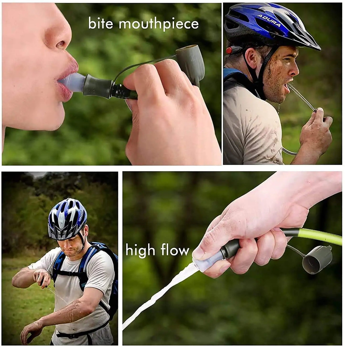 Leak-Proof Hydration Bladder Bag | BPA-Free Water Reservoir with Large Cap for Cycling