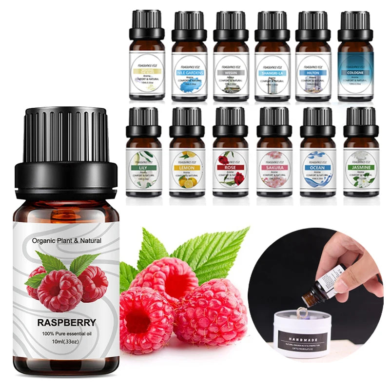 10ml Natural Fruit Essential Oil – Mango & Pineapple Scent for Diffusers, DIY Soaps & Candles