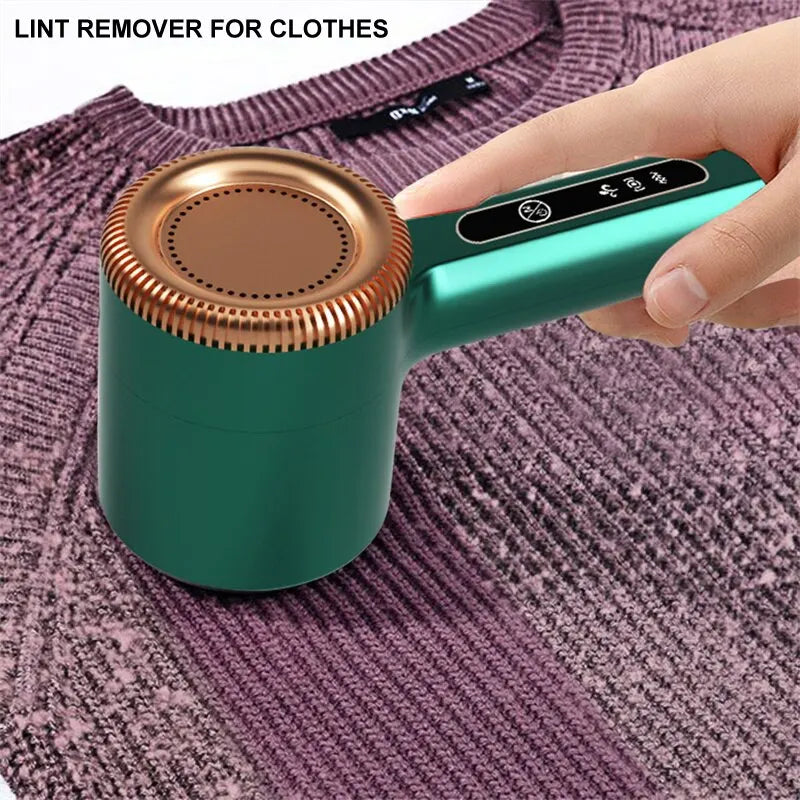 USB Rechargeable Lint Remover - Electric Clothes Fuzz Trimmer & Sweater Shaver