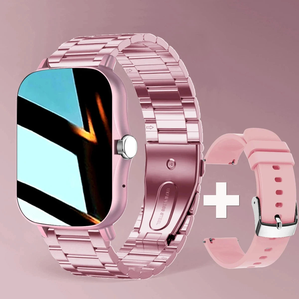 2024 Smartwatch for Men & Women – Full Touch Screen, Fitness Tracker, BT Call, Waterproof Sports Watch