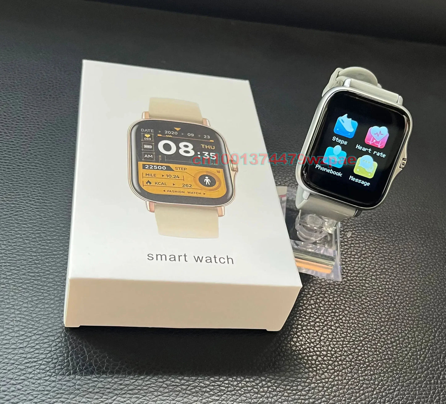 2024 Smart Watch for Men & Women - 1.44" DIY Faces, Bluetooth Call, Fitness Tracker