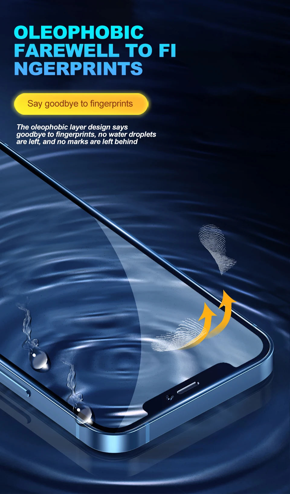 2 Pcs Ceramic Screen Protector for iPhone 16/15/14/13/12 Pro Max - Flexible & High-Clear