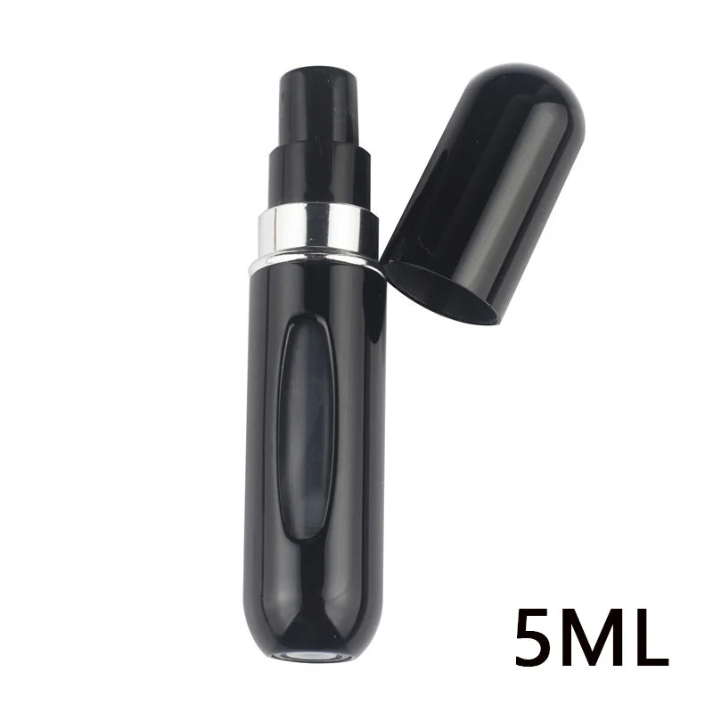 5ml Refillable Travel Perfume Spray Bottle – Bottom Charge, Portable & Eco-Friendly