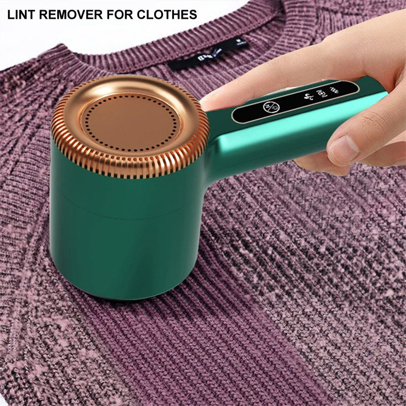 USB Rechargeable Lint Remover - Electric Clothes Fuzz Trimmer & Sweater Shaver