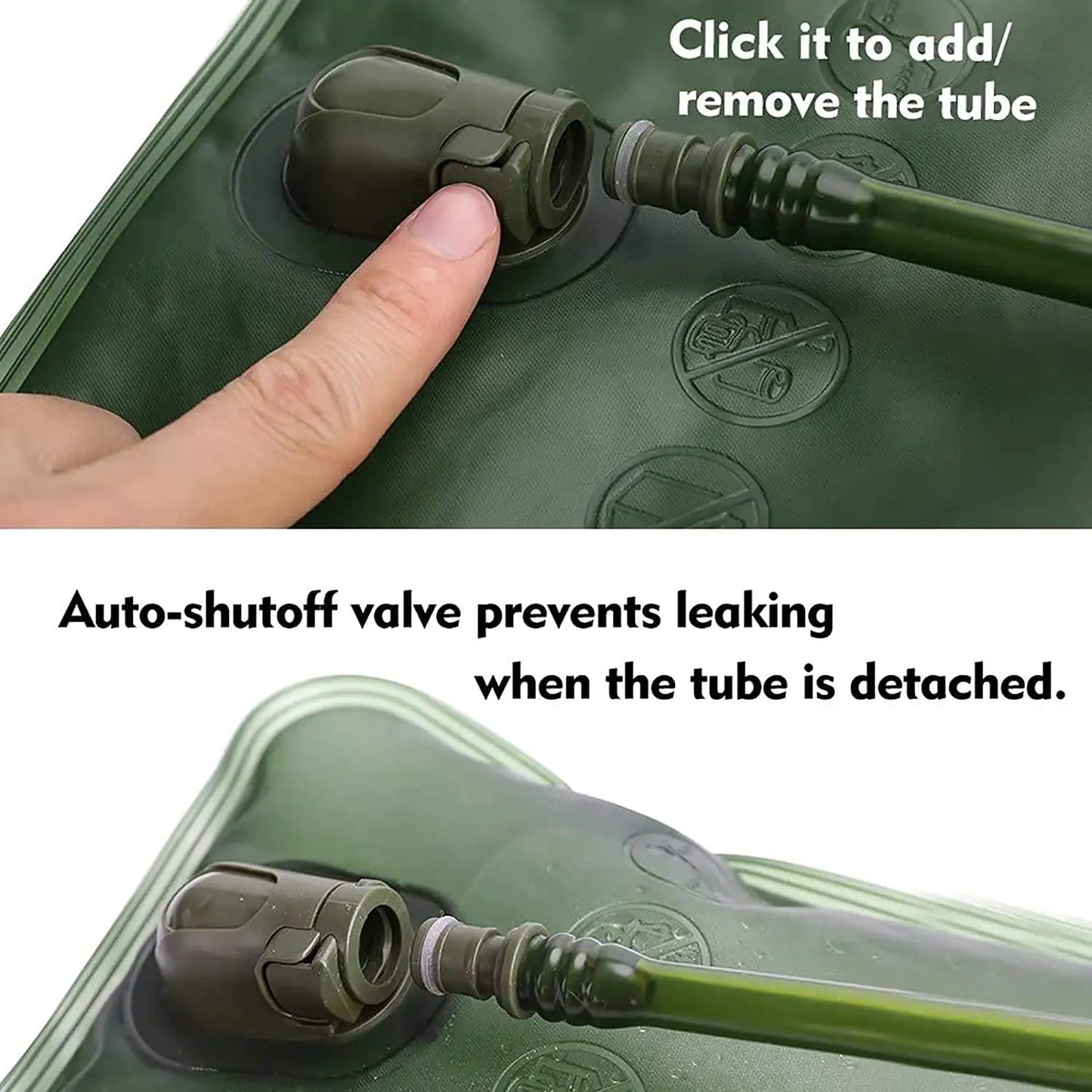 Leak-Proof Hydration Bladder Bag | BPA-Free Water Reservoir with Large Cap for Cycling