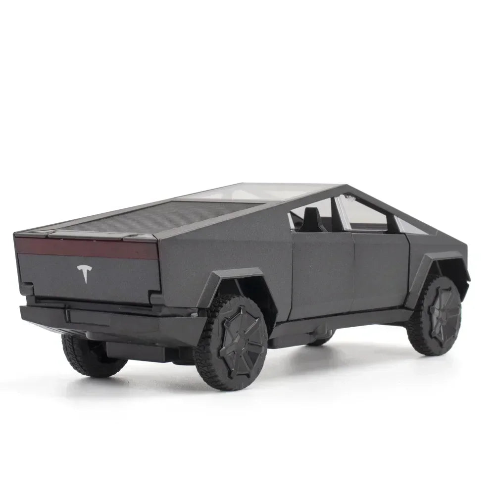 1:32 Tesla Cybertruck Diecast Alloy Model – Toy Pickup Truck for Kids