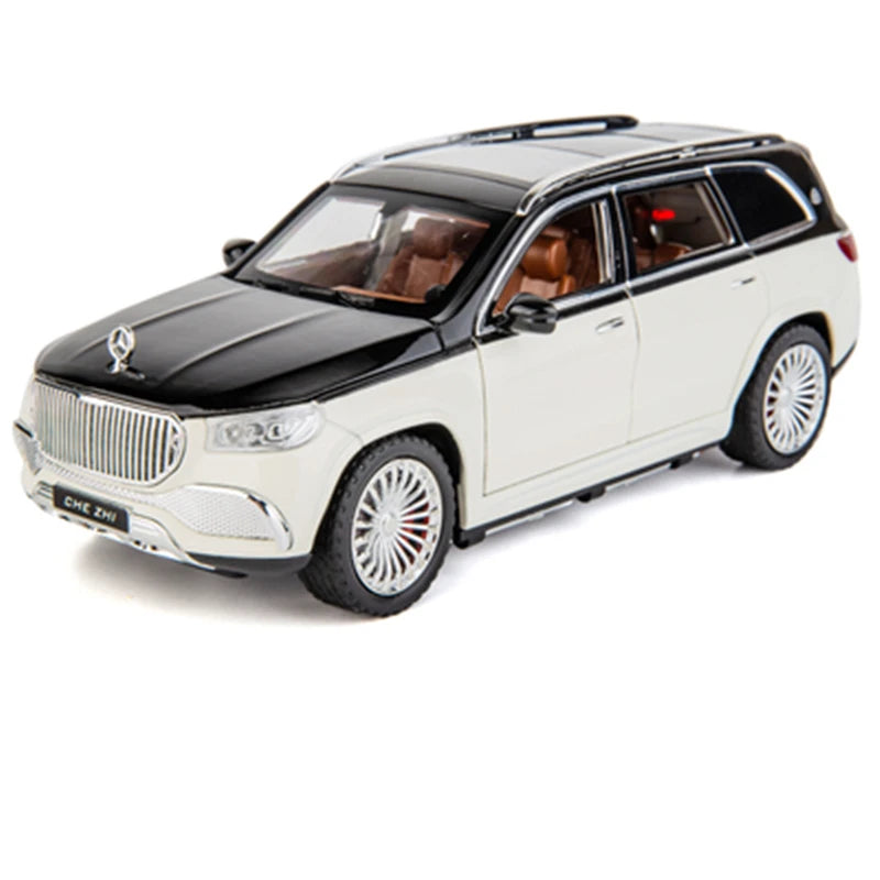 MAYBACH GLS600 Luxury Diecast Metal Car Model With Sound & Light – Kids & Collectors Toy Gift