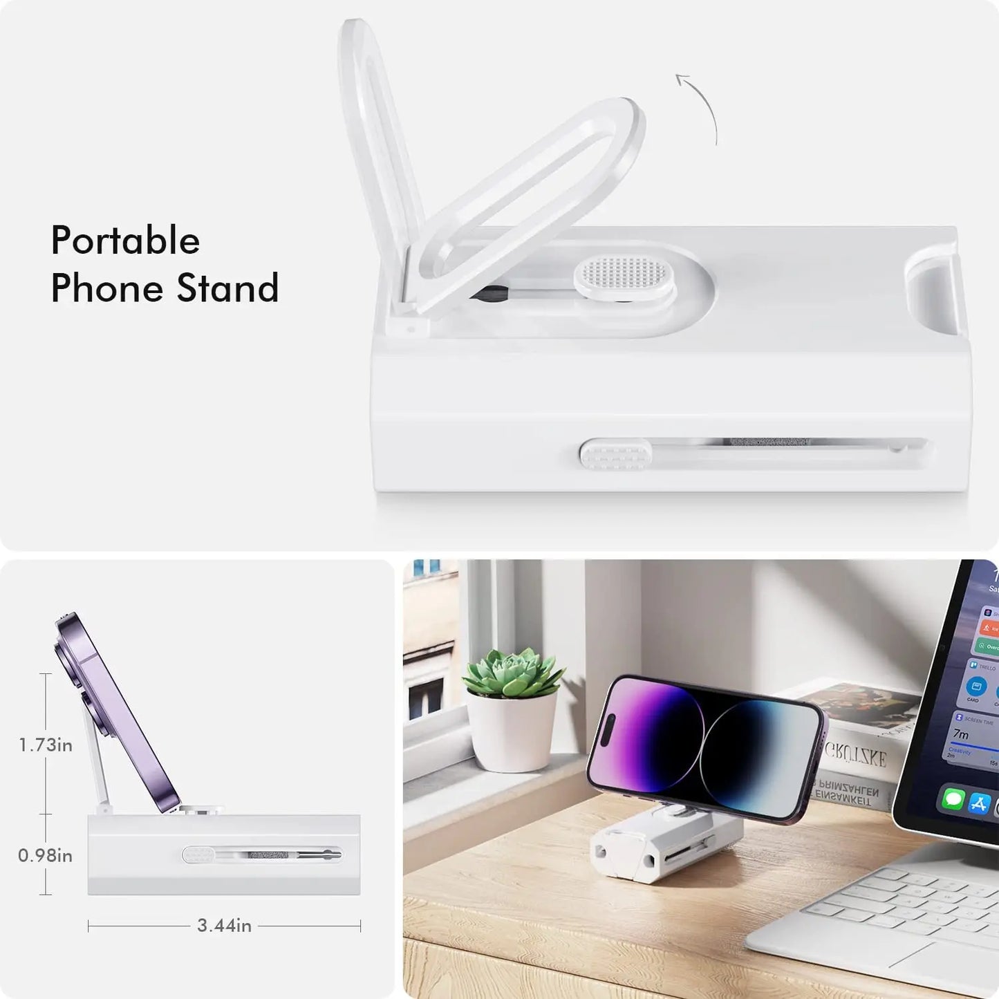 8-in-1 Computer Cleaning Kit for Keyboard, Earphones, Headphones & Screens