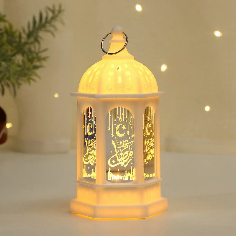 Eid Ramadan Candle Lamp – Hanging Pendant Lantern for 2025 Ramadan Decor & Party Supplies