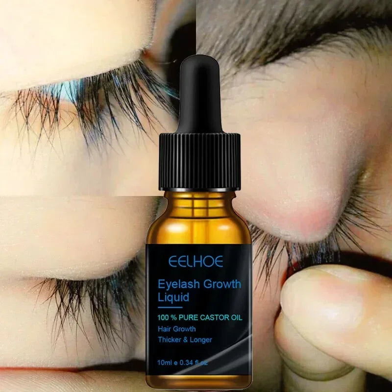 7-Day Eyelash Growth Serum – Natural Thicker, Fuller Lashes & Brows Enhancer, 10ml