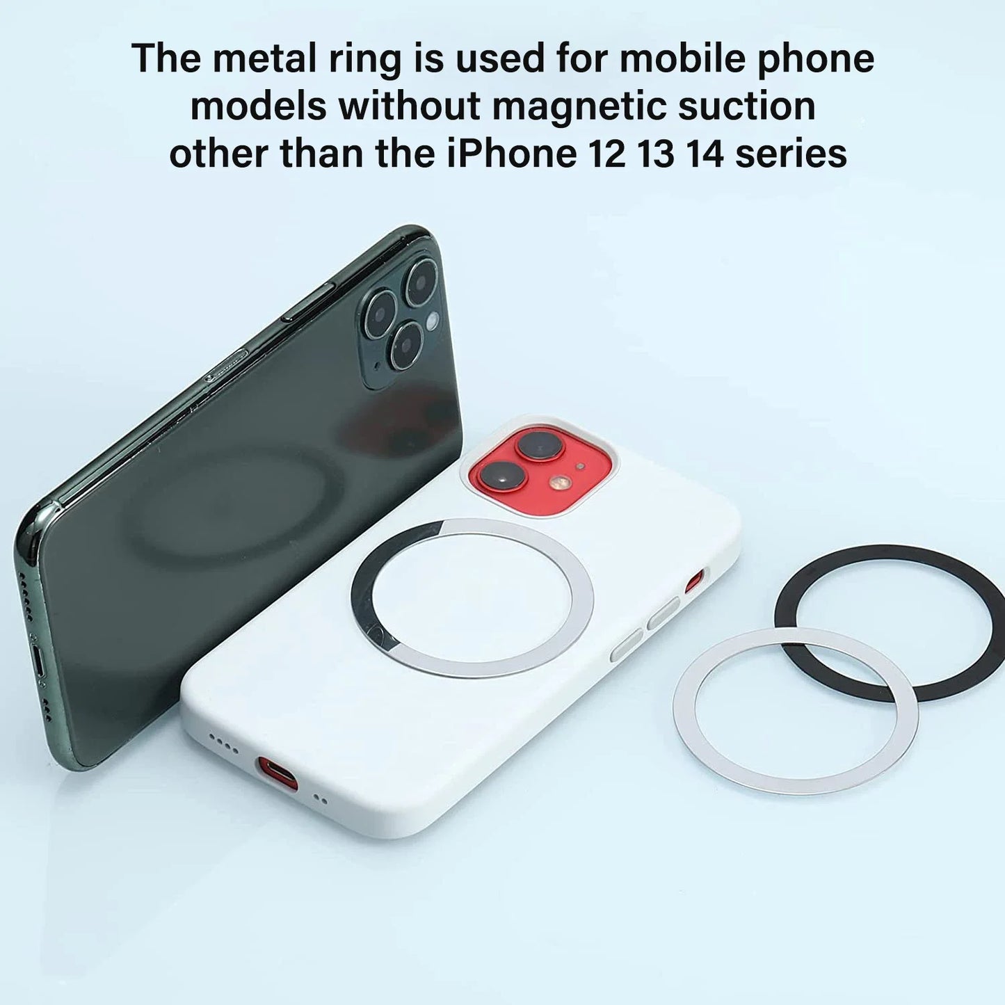 Magnetic Ring Holder For Iphone, Ipad & Universal Devices – Magsafe Compatible Wall & Car Phone Stand