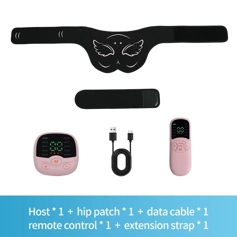 Electric Ems Butt Muscle Stimulator – Usb Rechargeable Hips Trainer For Buttock Lifting, Fat Burning & Body Toning