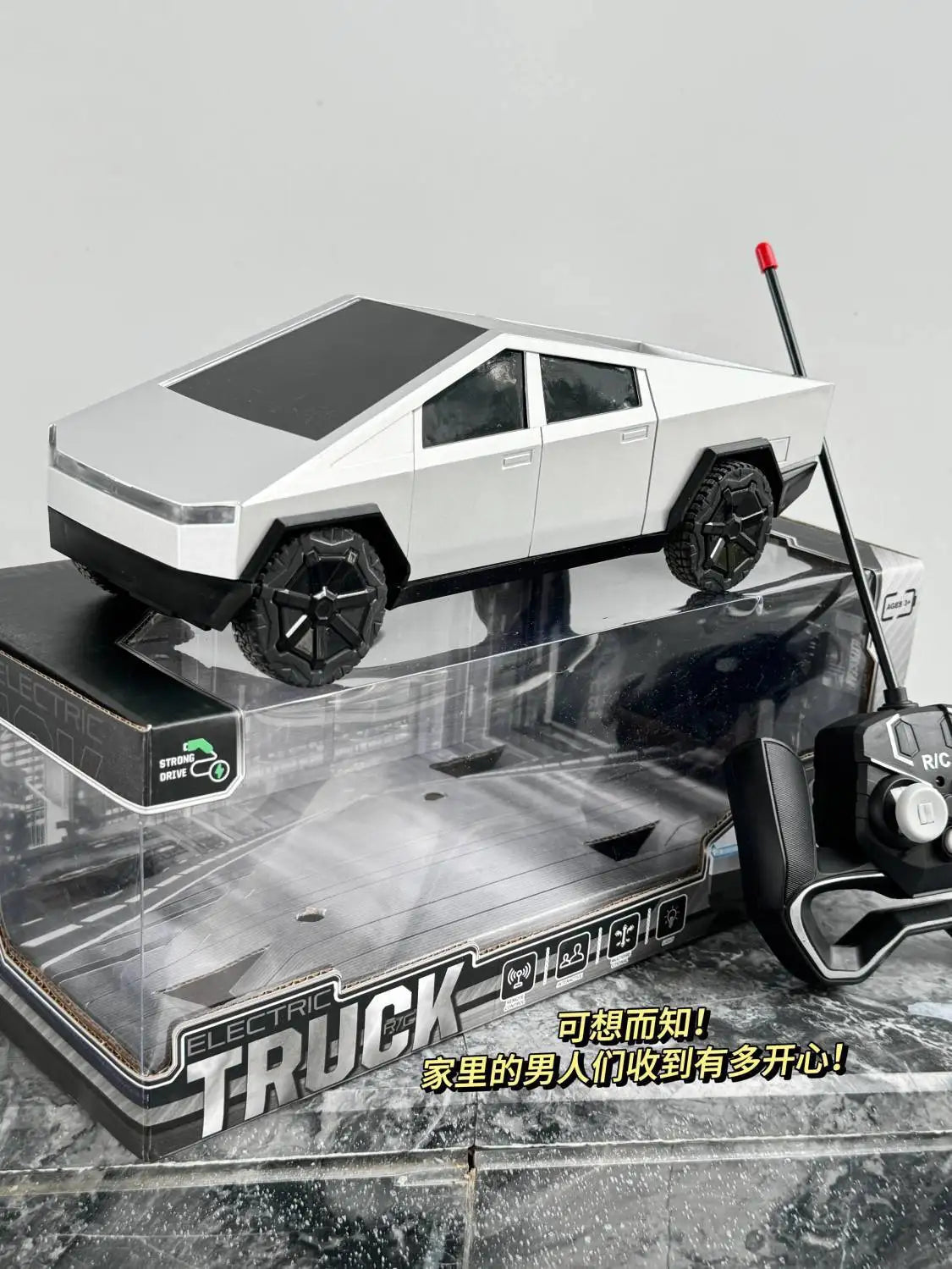 1:12 RC Cybertruck Offroad Pickup Truck – Remote Control Car for Kids & Collectors