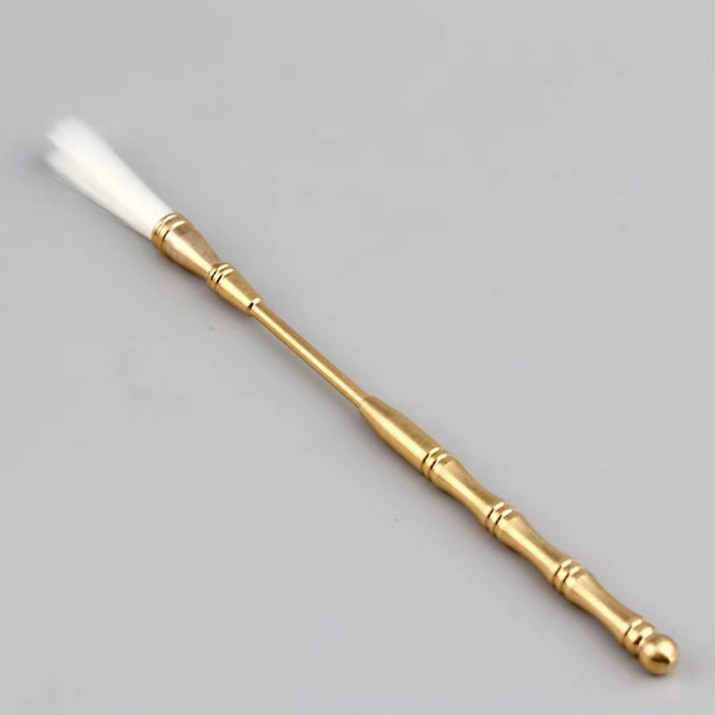 10-Piece Brass Incense Tool Set – Home & Office Aromatherapy Kit for Seal Incense