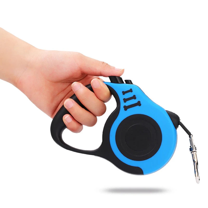 Automatic Retractable Dog Leash - 3M & 5M Strong Nylon Lead for Outdoor Walking