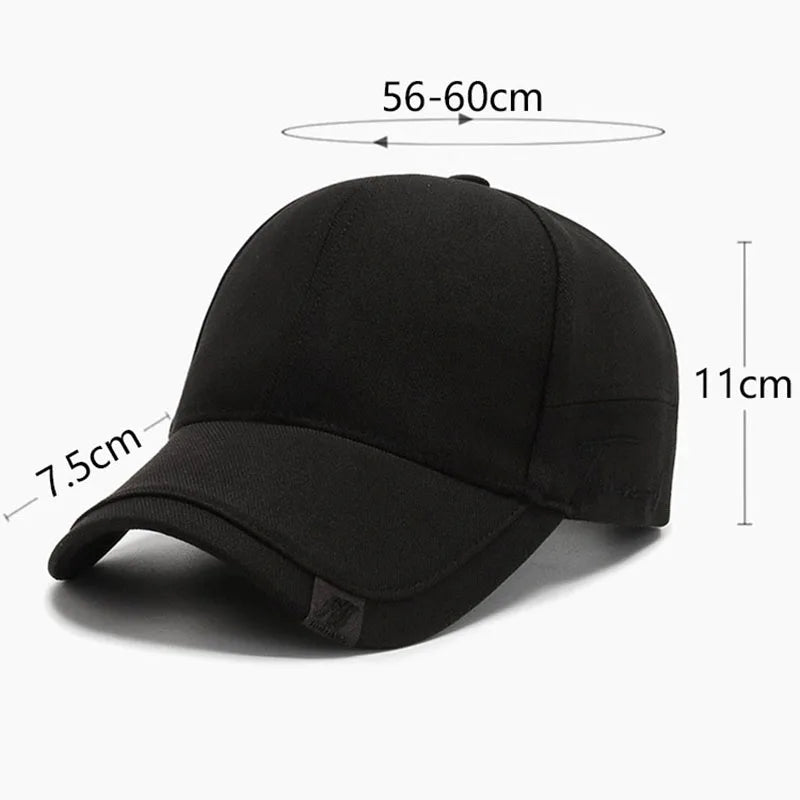 Premium Cotton Baseball Cap – Adjustable Luxury Fashion Hat