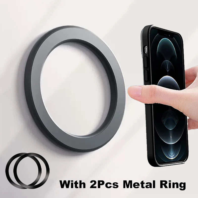 Magnetic Ring Holder For Iphone, Ipad & Universal Devices – Magsafe Compatible Wall & Car Phone Stand