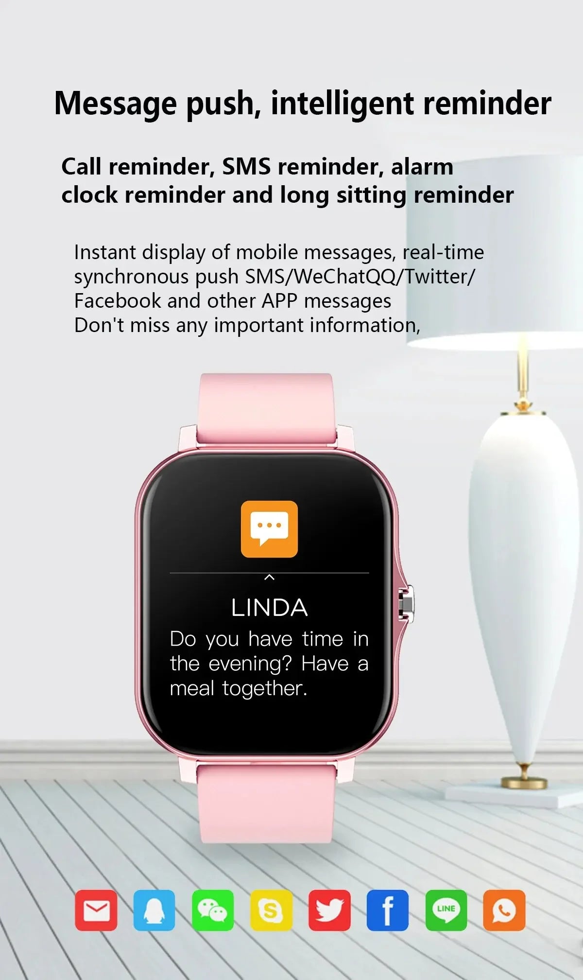 2024 Smart Watch for Men & Women - 1.44" DIY Faces, Bluetooth Call, Fitness Tracker