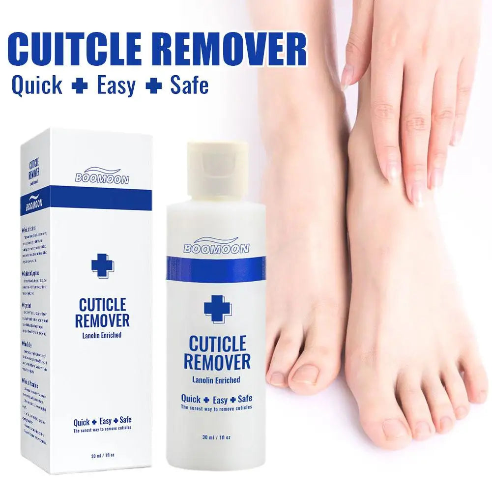 30ml Cuticle Remover Gel – Moisturizing Lanolin Enriched Nail & Toe Care