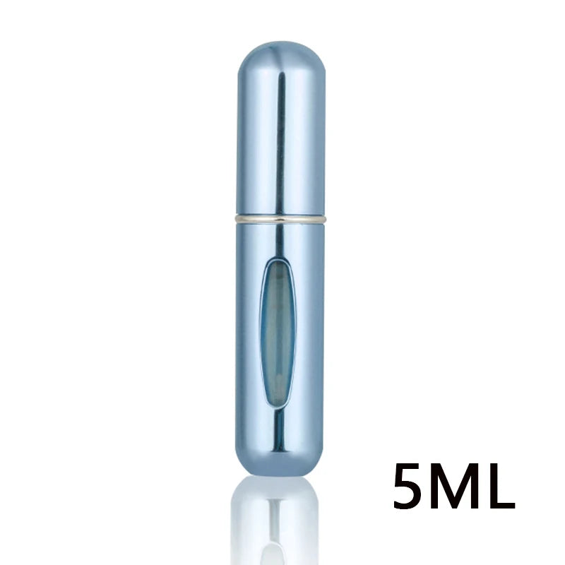 5ml Refillable Travel Perfume Spray Bottle – Bottom Charge, Portable & Eco-Friendly