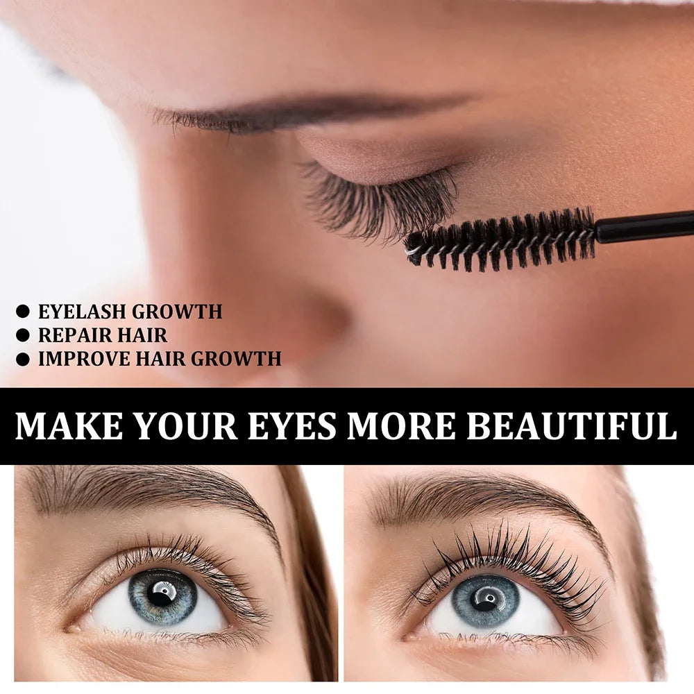 7-Day Eyelash Growth Serum – Natural Thicker, Fuller Lashes & Brows Enhancer, 10ml