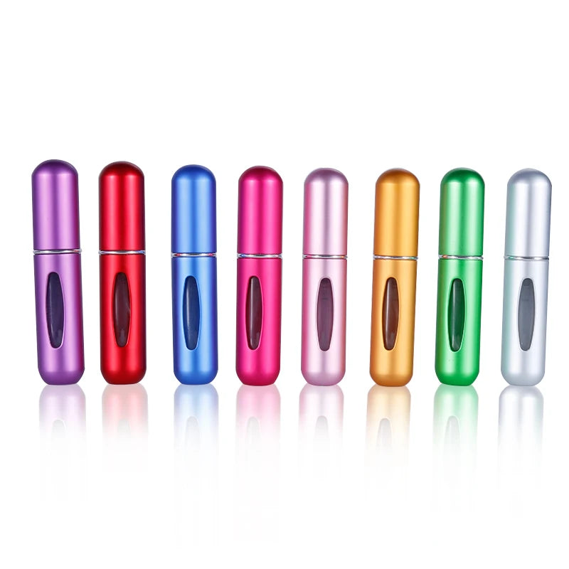 5ml Refillable Travel Perfume Spray Bottle – Bottom Charge, Portable & Eco-Friendly