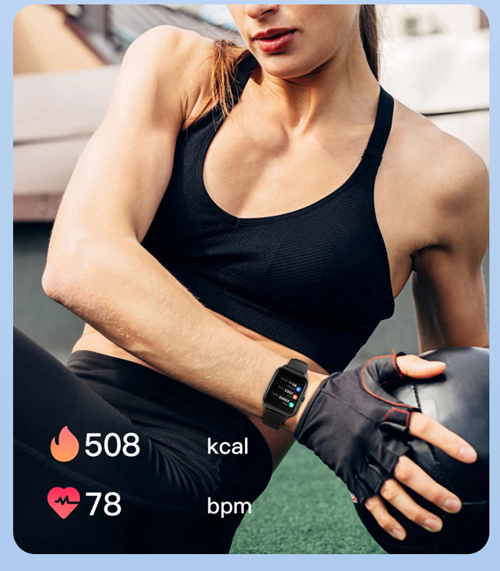 COLMI P28 Plus 2023 Smart Watch – 1.9" HD, IP68 Waterproof, Bluetooth Calling, Fitness Tracker for Android & iOS