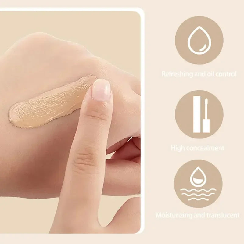 Waterproof Full Coverage Concealer Pen – Dark Circles, Acne, Pores & Matte Finish