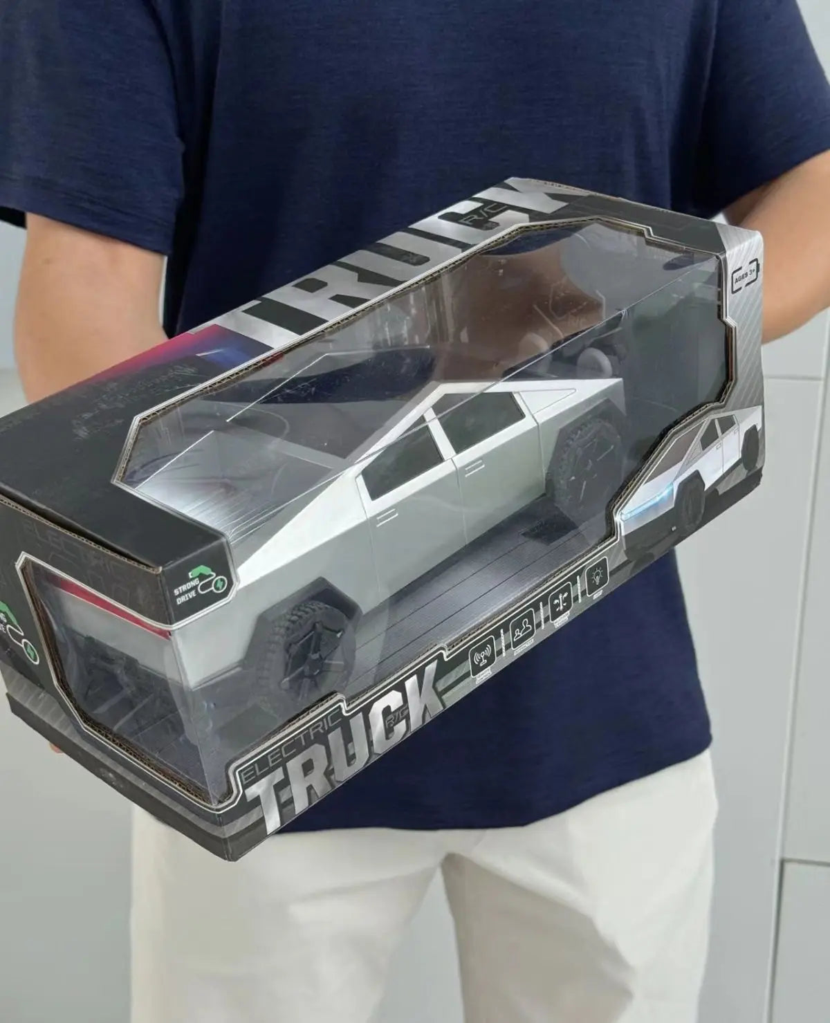 1:12 RC Cybertruck Offroad Pickup Truck – Remote Control Car for Kids & Collectors