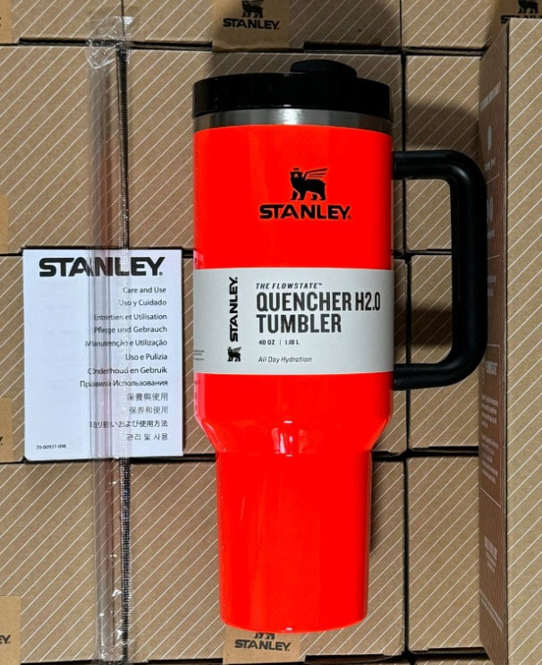 Stanley Adventure Quencher 30/40 oz Stainless Steel Tumbler with Handle & Straw – Large Capacity Insulated Travel Mug